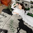 thumbnail image 5 of Homewish Magic Moose Deer Twin Bedding Sets 7-Piece, Woodland Wildlife Bedding Comforter Set, Rustic Adventure Reversible Sheet Sets, Microfiber Bedroom Decor, 5 of 8