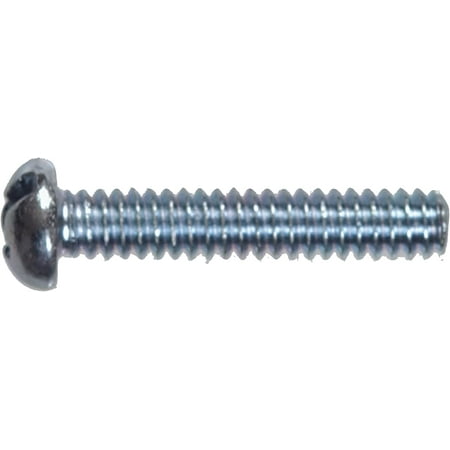 

1967 4-40 x 1-1/4 in. Round Slotted Machine Screw - Steel 60-Pack