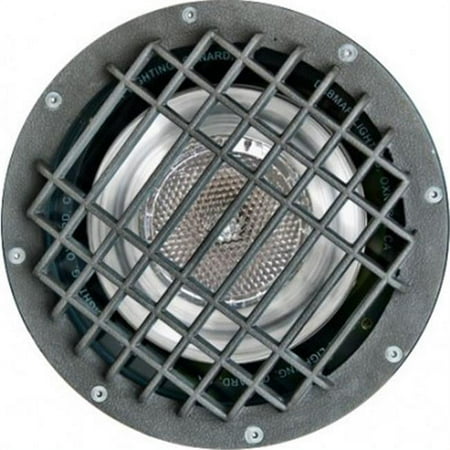 Dabmar Lighting Fiberglass In-Ground Well Light with Grill- Bronze