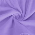 thumbnail image 7 of DAETIROS Litte Girls Pleated Dress, A-Line Dress Fly Sleeve Crew Neck Holiday Short Sleeve Plain Girls Dress Purple Size 12 T, 7 of 7