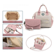 thumbnail image 1 of Pañaleras Modernas Multifuncional Mochila Mochilas Escolares Xtellar rosa, 1 of 3