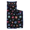 thumbnail image 2 of Black Dog Paw Footprint Toddler Nap Mats for Kids Preschool,Sleeping Mat Bag or Kids,Toddler Sleeping Bag,Toddler Nap Mat or Daycare, 2 of 6