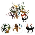 thumbnail image 2 of MasteelfCA 12 Pcs Jouets de Modèle de Lézard de Simulation Jouets pour Reptiles Jouets de Lézards Réalistes, 2 of 7