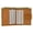 Tan, variant on Ladies Genuine Leather Mini Wallet Bifold Snap Enclosure 521 CF