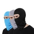 thumbnail image 5 of JINGT Motorcycle Balaclava-Mask Summer Breathable Motorbike Riding Protective Neck Face Motocross Bicycle Mask Helmet Hood Bikes Parts Light gray, 5 of 6