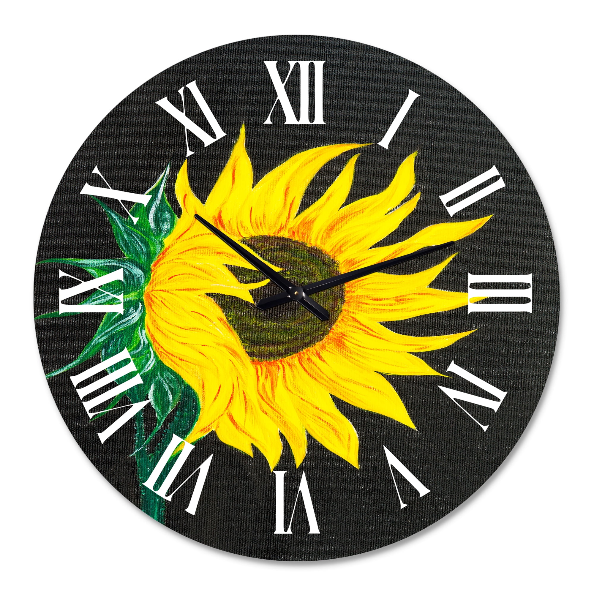 Designart 1 in Quartz Traditional Wall Clock