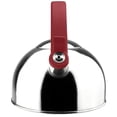 thumbnail image 2 of Tetera MAGEFESA Cocina Acacia Rojo 2 Litros Acero inoxidable con sonido de ebullición, 2 of 3