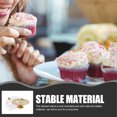 thumbnail image 2 of HONMEET 1Pcs Golden Round Stainless Steel Cake Stand With Dome for Wedding Birthday Party Cakes Cupcakes Fruit Display, 2 of 8