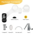 thumbnail image 4 of Couradric Bidet Attachment: Dual Nozzle , Hidden Nozzle, Adjustable Water Pressure- Black, 4 of 8