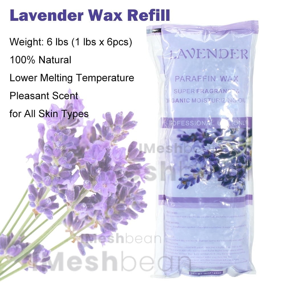 Paraffin Wax Machine Bundle + 6lbs Lavender Wax for hand and feet