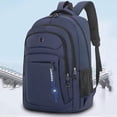 thumbnail image 6 of JVBTVB Unisex Travel Backpack Large Capacity Waterproof Lightweight Laptop Backpack for Women Men Durable Casual Daypack Hiking Commuter Bag 31cm Shoulder Straps Fits 15.6 Inch Laptop, 6 of 9