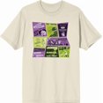 thumbnail image 3 of Beetlejuice Beetlejuice Valentine Card Collage Men's Natural Crew Neck Short Sleeve Tee-Medium, 3 of 4