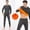 Dark Gray, variant on Men's Thermal Underwear Set, Microfiber Soft Fleece Lined Long Johns, Winter Warm Base Layer Top & Bottom