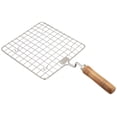 thumbnail image 1 of Stainless Steel Wire Roaster Papad Jali Wooden Handle Square with Roasting Net,Papad Jali,Roti Jali,Roaster Stainless Steel Square Roti Grill, 1 of 14