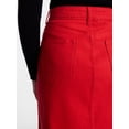 thumbnail image 5 of Scenario Women's Denim Mini Skirt, Sizes 0-20, 5 of 6