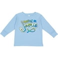 thumbnail image 3 of Inktastic Hooked on Jesus Christian Boys or Girls Long Sleeve Toddler T-Shirt, 3 of 5