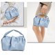 thumbnail image 4 of Bolso de mano de mujer de Color sólido con textura de Pu, bolso de cosméticos en línea de tendencia Joker para celebridades, 4 of 5