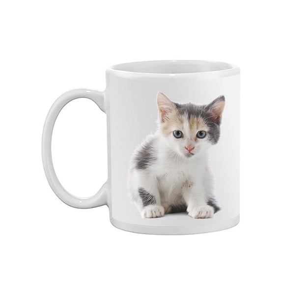 Little Kitten Sits Mug  -Image by Shutterstock,
