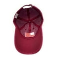 thumbnail image 5 of Empire Cove Washed USA Flag Cotton Baseball Dad Caps Patriotic Hats Vintage Burgundy, 5 of 6
