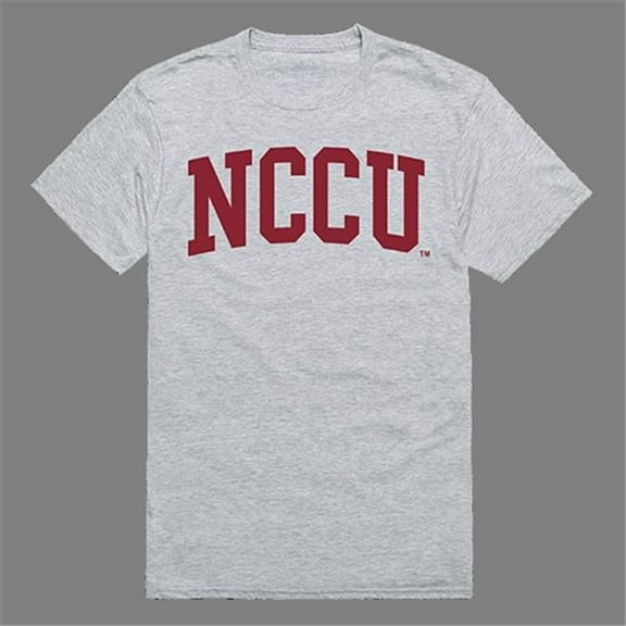 W Republic Products  North Carolina Central University Game Day Tee, Heather Grey - Extra Large