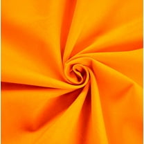 Waverly Inspirations 100% Cotton 44" Width Solid Carrot Color Sewing Fabric by the Yard