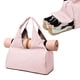 thumbnail image 4 of Bolsa de gimnasio de gran capacidad con soporte para esterillas de yoga y compartimento para zapatos - Bolsa deportiva de 25L para viajes, fitness, escapadas de fin de semana - Tela Oxford, 4 of 8