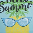 thumbnail image 4 of Northlight Hello Summer Pineapple Outdoor Garden Flag - 12.5" x 18", 4 of 8