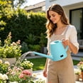 thumbnail image 4 of Riego puede soltar una maceta de regadero de plástico de 1,8L con pulverizador desmontable para plantas de interior y exterior, 4 of 6