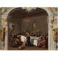 thumbnail image 1 of Cuadro Decorativo - La Última Cena, 1713/1714 Jr  Impresión en canvas, estrechado., 1 of 2