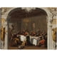 thumbnail image 1 of Cuadro Decorativo - La Última Cena, 1713/1714 Jr  Impresión en canvas, estrechado., 1 of 2