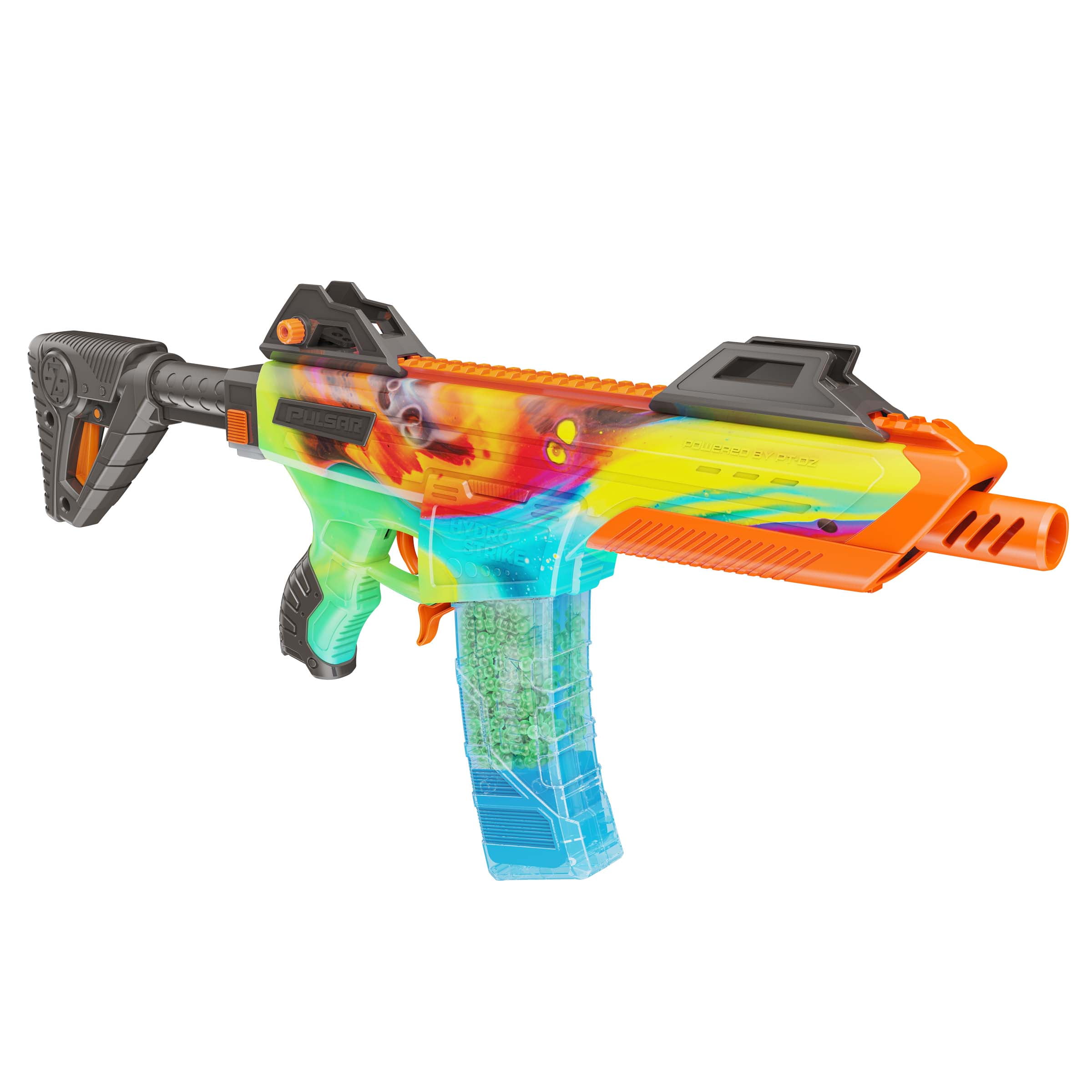 Hydro Strike Pulsar Pro Battery Gel Bead Blaster Outdoor Toy with 5000 ...