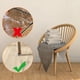 thumbnail image 5 of Deslizadores de silla de fieltro para clavar, 50 unidades de deslizadores de fieltro para clavos, deslizadores de muebles profesionales/deslizadores de silla de fieltro para suelos de muebles, patas, 5 of 7