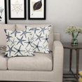 thumbnail image 6 of Navy Blue Starfish Pillow Covers 20X20 Inch Set of 2 Beach Ocean Coastal Decorative Square Pillow Cases Summer Nautical Cotton Linen Cushion Case Home Decor for Sofa Couch Bedroom Outdoor, 6 of 6