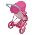 thumbnail image 4 of Cochecito para correr con forma de muñeca Baby Alive, rosa y arcoíris, 60 cm, más de 3 años, 4 of 7