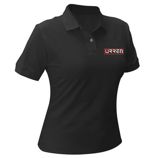 Playera Tipo Polo Para Dama Negra Talla Xl Upodnm Urrea Urrea UPODNM