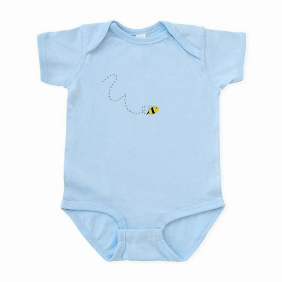 CafePress - Bumble Bee Infant Bodysuit - Baby Light Bodysuit, Size Newborn - 24 Months