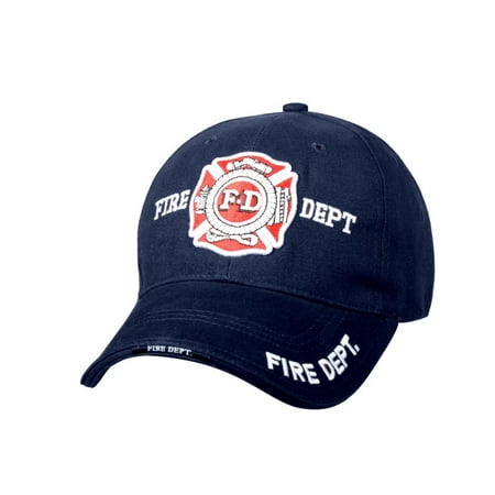 - Fire Dept Deluxe Low Profile Baseball Cap