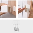 thumbnail image 3 of 2 soportes de pared antipolvo para cepillos de dientes eléctricos de 2 cabezales, autoadhesivos, organizador de baño, estante de almacenamiento (blanco), 3 of 6