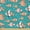 Dark Seafoam and Salmon, variant on Ambesonne Fashion Fabric by the Yard Upholstery, Retro Colorful Lines Art, 1 Yard, Yellow and Dark Seafoam