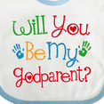 thumbnail image 4 of Inktastic Godparent Proposal Godchild Boys or Girls Baby Bib, 4 of 4