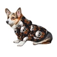 thumbnail image 7 of Haiem Butterfly Skull for Winter Dog Hoodie Sweatshirts with Pockets Warm Dog Clothes for Small Dogs Chihuahua-Small, 7 of 7