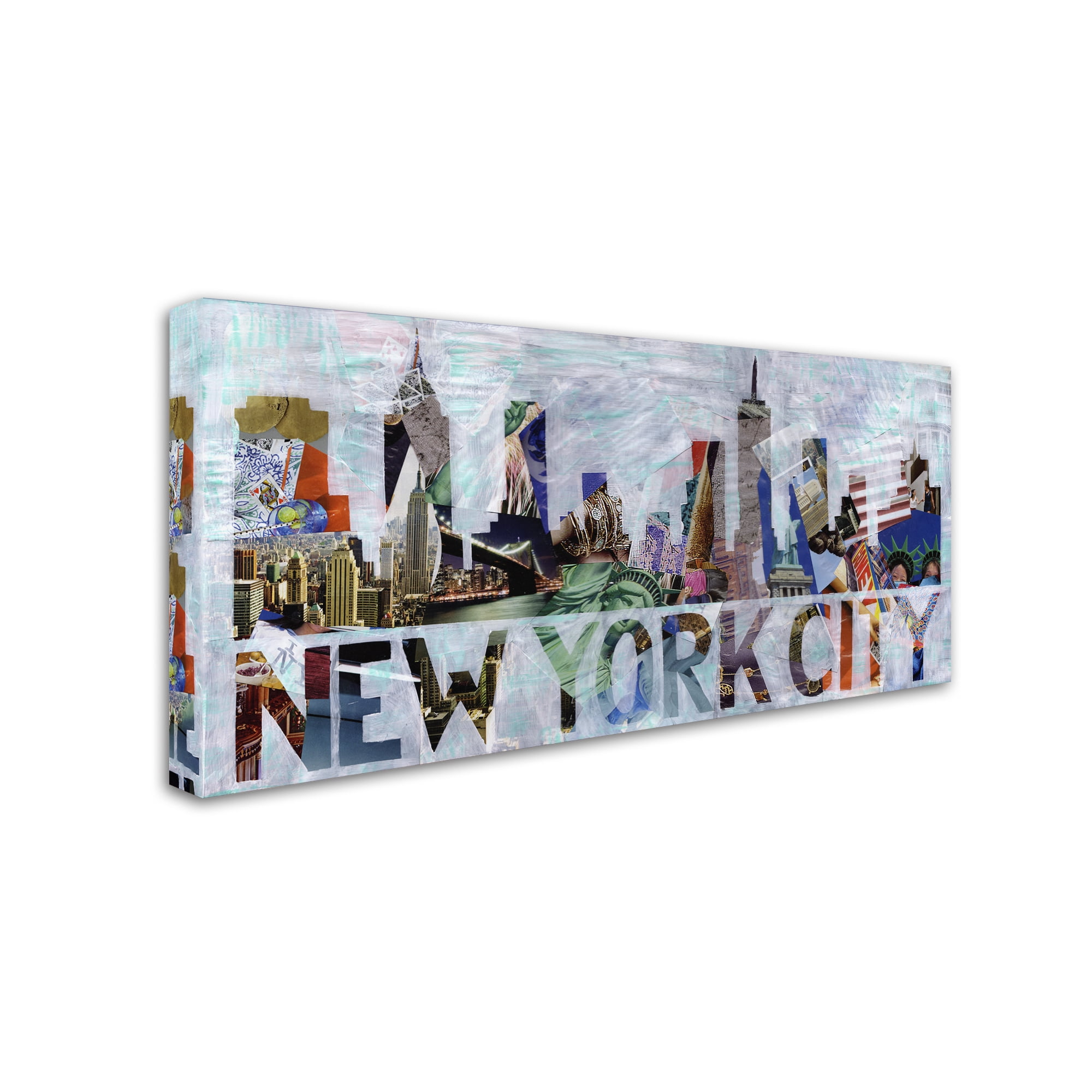 Trademark Fine Art 'New York' Canvas Art by Artpoptart