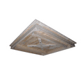 thumbnail image 2 of BingLTD - 36" Unfinished Square Table Top (TT3602-SQ-RW-UNF), 2 of 2