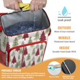 thumbnail image 2 of Travel Cooler Bag - Multicolor Christmas Tree Pattern Camping Beer Cooler Backpack with Bottle Opener- Waterproof Insulated Picnic Backpacks - Cooler Bag for Beach, 2 of 6