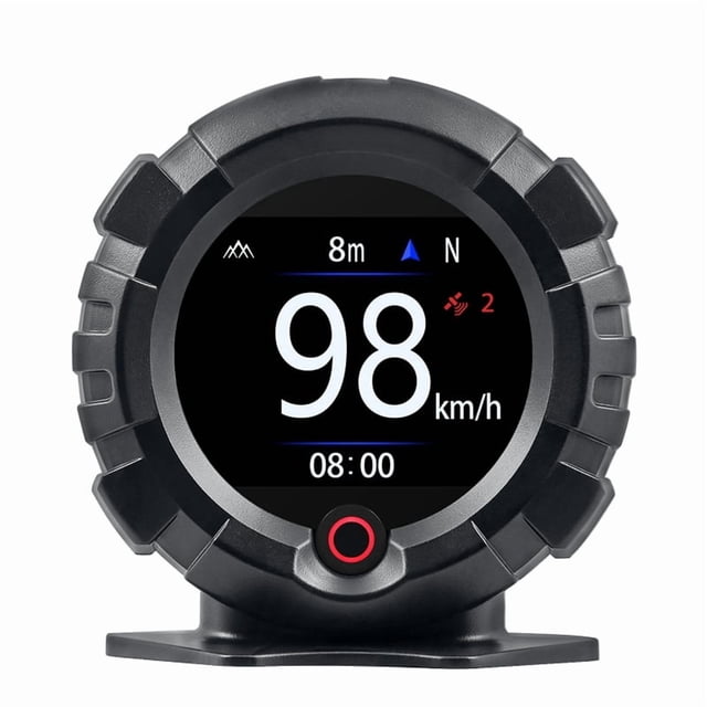 X95 Car GPS Slope Meter Digital Head Up Display Inclinometer Speedometer Off-Road Car Pitch Slope Angle Meter