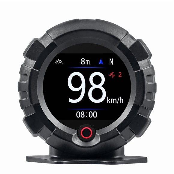 X95 Car GPS Slope Meter Digital Head Up Display Inclinometer Speedometer Off-Road Car Pitch Slope Angle Meter