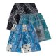 thumbnail image 1 of Odeerbi 2-13 Años Bañador de Playa Para Niños Bañador Con Estampado Hawaiano Traje de Baño de Secado Rápido Pantalones Cortos Pantalones de Surf de Verano Juego de Sombreros, 1 of 9