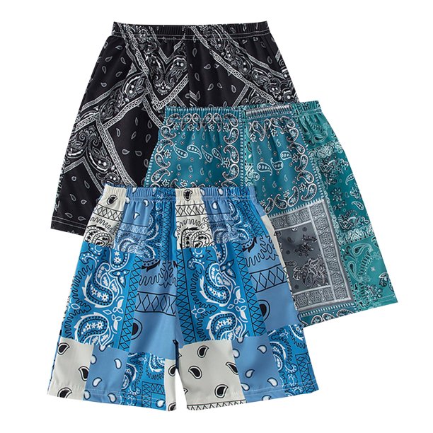 Odeerbi 2-13 Años Bañador de Playa Para Niños Bañador Con Estampado Hawaiano Traje de Baño de Secado Rápido Pantalones Cortos Pantalones de Surf de Verano Juego de Sombreros