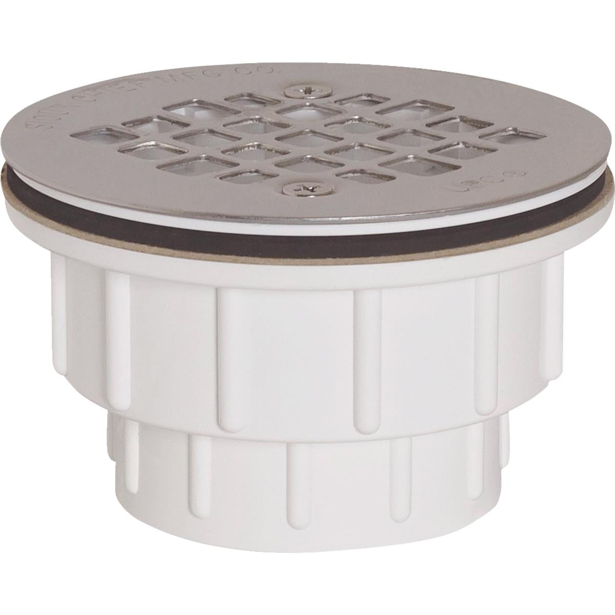 Sioux Chief Solv Pvc Shower Drain 8252PPK