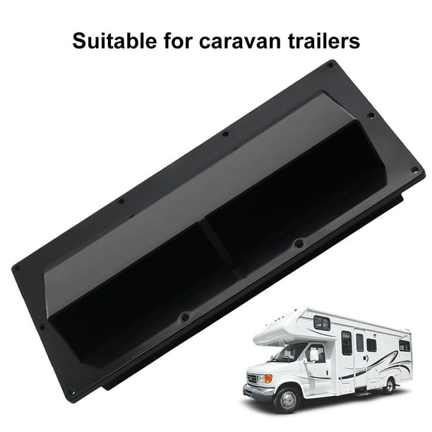 Aire para Campana Extractora Campana Extractora Aire para Cuarto Ducha para Remolque RV (negro)